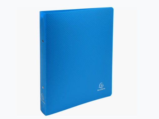 Picture of EXACOMPTA 2 RING FILE SOFT 30MM L.BLUE